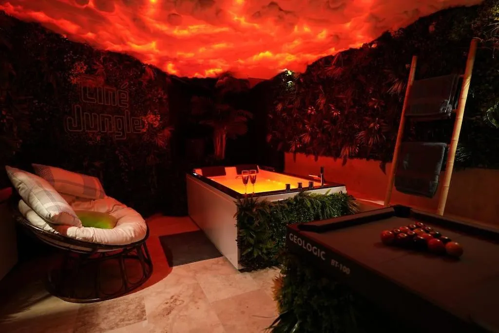 Cine Jungle Duplex Balneo Apartment Roanne