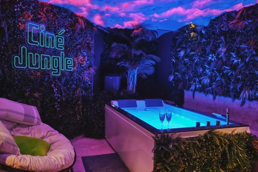 Cine Jungle Duplex Balneo Apartment Roanne